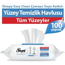 Brf Store Pmstore Sleepy Easy Clean Çamaşır Suyu Katkılı Yüzey Temizlik Havlusu&mendili 100 Yaprak