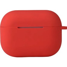 Bezos Airpods Pro 2 (2.nesil) Hang Kılıf - Kırmızı