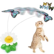 Brf Store Pmstore Buffer Kedi Oyuncağı, Hareketli Dönen Kelebek, Pille Çalışır