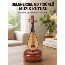 Nemere Enstrüman Şeklinde Müzik Kutusu Lüt Tasarım Melodious Music