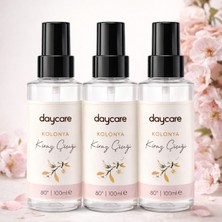Daycare Kiraz Çiçeği Kolonya 100 ml X3 – Üçlü Avantaj Paketi