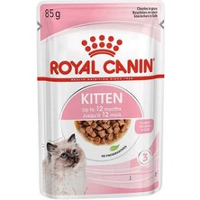 Bezos Pouch Kitten Gravy Yavru Kedi Konservesi 12 Adet 85 gr