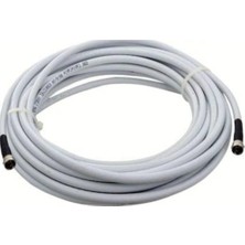 Brf Store Pmstore Usin 10 Metre Rg6/u4 Full Hd 3D 4K Anten Tv Çanak Uydu Lnb Kablosu (F Konnektör Takılı Hazır