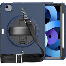 Bezos iPad Pro 11 (2020) Kılıf Strap-C Otterbox Tablet Kapak - Lacivert