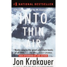 Brf Store Pmstore Into Thin Air: A Personal Account Of The Mount Everest Disaster