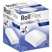 Brf Store Pmstore Roll 131406 Flex Gaz Kompres 7.5 cm x 7.5 cm 50 Li