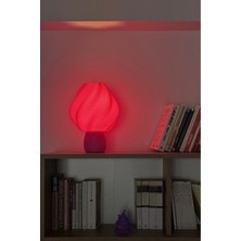 Rumon Renkli Tasarım Abajur Dekoratif Masa Lambası 29 cm | Bubblegum Twist
