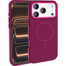 iPhone 17 Pro Max Kılıf Ince Magsafe Halkalı Kamera Yükseltili Silikon Starkit