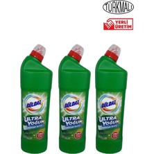 Güldal Çamaşır Suyu Ultra Yoğun 1250 ml x 3 Adet Çam Kokulu