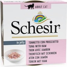Bezos Ton Balıklı ve Jambonlu Jelly Yetişkin Kedi Konservesi 85 gr