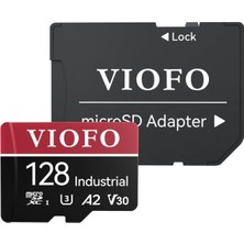 Brf Store Pmstore Viofo High Endurance 128GB Class 10 A2 V30 100MB/S Okuma 80MB/S Yazma Micro Sd Hafıza Kartı