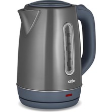 Brf Store Pmstore Sinbo SK-8031 Su Isıtıcı Kettle – Paslanmaz Çelik, 1.8 L, Inox, Otomatik Kapanma (Koyu Gri)