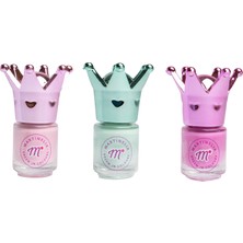 Martinelia Crown Kız Çocuk Su Bazlı 3\'lü Oje Seti