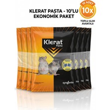 Syngenta Klerat Fare Pastası 100 gr (10 Paket - Toplam 1 Kg) - Depo ve Işletme Boyu Toptan Set