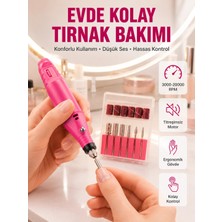 İlkyaz Fashion 6 Uçlu Elektrikli Manikür Pedikür Seti Yeni Nesil