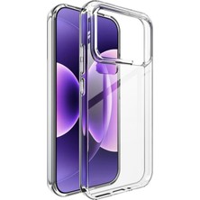 Caseart Xiaomi Mi 17 Promax ile Uyumlu Kapak Kamera Bölümü Açık Süper Silikon Şeffaf Kılıf