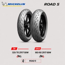 Michelin Road 5 120/70 ZR17 58W - 160/60 ZR17 69W Ön Arka Motosiklet Lastik Takımı