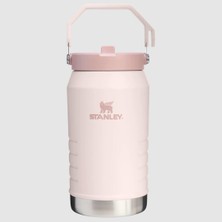 Brf Store Pmstore Stanley Iceflow Flip Straw Tumbler Pipetli Termos Matara, Pembe Kuvars (Rose Quartz), 1.9 Li