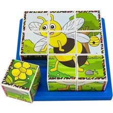 Brf Store Pmstore Küpss Uçan Hayvanlar 3D Puzzle - 9 Küp 6 Yapboz
