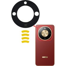 Fodos Honor Magic8 Lite Arka Kamera Camı Lensi Yapışkanlı Dış Cam MTN-NX1M Uyumlu