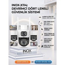 INOX-X114 4X3MP Dört Lensli Wifi Ptz Kamera