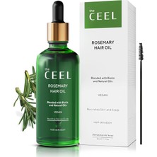 The Ceel Biberiye Saç Yağı Complexi 50 ml - Biotin, Hint Yağı ve Vitamin E Içeren Bitkisel Bakım Yağ