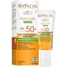 Bioxcin Sun Care Akneye Eğilimli Ciltler Için Güneş Kremi 50 Spf - Akne, Dry Touch, Mat 50 ml