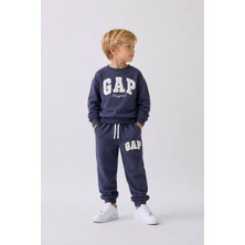 Yiğit Butik Erkek Çocuk Süzene Nakışlı Iki Iplik Şardonlu Alt Üst Takım