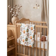 Mrvhome Sporty Çok Amaçlı Bebek & Yenidoğan Battaniye Pazen Örtü Kundak Battaniye Pamuk Flannel