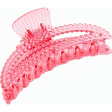 Bijuteri Net Oval Noktalı Mandal Toka 10 cm