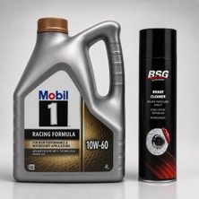 Mobil 1 Motorsport Formula Motor Yağı 10W-60 4 Litre + Balata Spreyi 500 ml