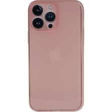Aslanoğlu Store Newface Apple Iphone 13 Pro Kılıf Pp Ultra Ince Kapak - Pembe