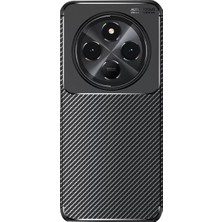 Aslanoğlu Store Newface Xiaomi Redmi 14C Kılıf Auto Focus Karbon Kapak - Siyah
