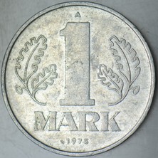 Banknoting Doğu Almanya 1 Mark 1975 A. Ddr.