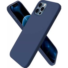 Aslanoğlu Store Newface Apple Iphone 12 Pro Max Kılıf First Silikon - Lacivert