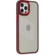 Aslanoğlu Store Newface Apple Iphone 12 Pro Max Kılıf Dora Kapak - Kırmızı