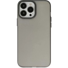 Aslanoğlu Store Newface Apple Iphone 14 Pro Max Kılıf Modos Metal Kapak - Siyah
