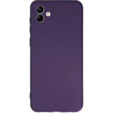 Aslanoğlu Store Newface Samsung Galaxy A04 Kılıf First Silikon - Mor
