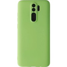 Aslanoğlu Store Newface Xiaomi Redmi Note 8 Pro Kılıf First Silikon - Yeşil