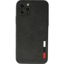 Aslanoğlu Store Newface Apple Iphone 11 Pro Max Kılıf Loop Deri Silikon - Siyah