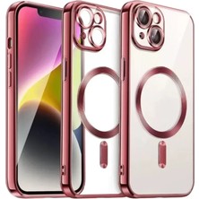 Aslanoğlu Store Newface Apple Iphone 13 Kılıf Kross Magneticsafe Kapak - Kırmızı