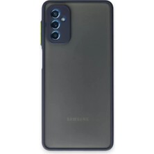 Aslanoğlu Store Newface Samsung Galaxy M52 5g Kılıf Montreal Silikon Kapak - Lacivert