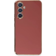 Aslanoğlu Store Newface Samsung Galaxy A54 5g Kılıf Volet Silikon - Kırmızı