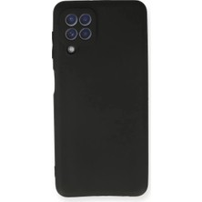 Aslanoğlu Store Newface Samsung Galaxy A22 Kılıf First Silikon - Siyah