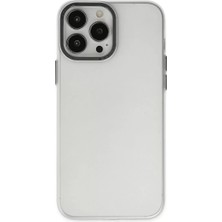 Aslanoğlu Store Newface Apple Iphone 13 Pro Max Kılıf Modos Metal Kapak - Şeffaf
