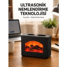 Nemere Ithalat USB Güçlü Ultrasonik Hava Nemlendirici Sessiz Çalışan 270 ml Difüzör