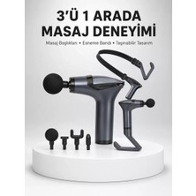 Nemere Ithalat Titreşimli Şarjlı Masaj Aleti 3in1 Fonksiyonel Çok Amaçlı Model Yeni Nesil