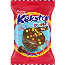 Ülker Kekstra Konfeti Muffin Çikolata Soslu Kek - 38 Gram - 24 Adet