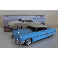Everton RT-1940 Mavi Bluetooth Fm-Usb-Tf-Aux Şarjlı Nostaljik Radyo (Kdo)