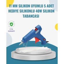 Zero Land Aconcept 5 Silikon Hediyeli 40W Sıcak Silikon Tabancası Pratik Güçlü Kullanım